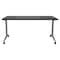 Hirsh Commercial Desks, 60 in W, 28.75 in H, Steel, Laminate Top, Arctic Silver / Weathered Charcoal 24374 - alternate 4